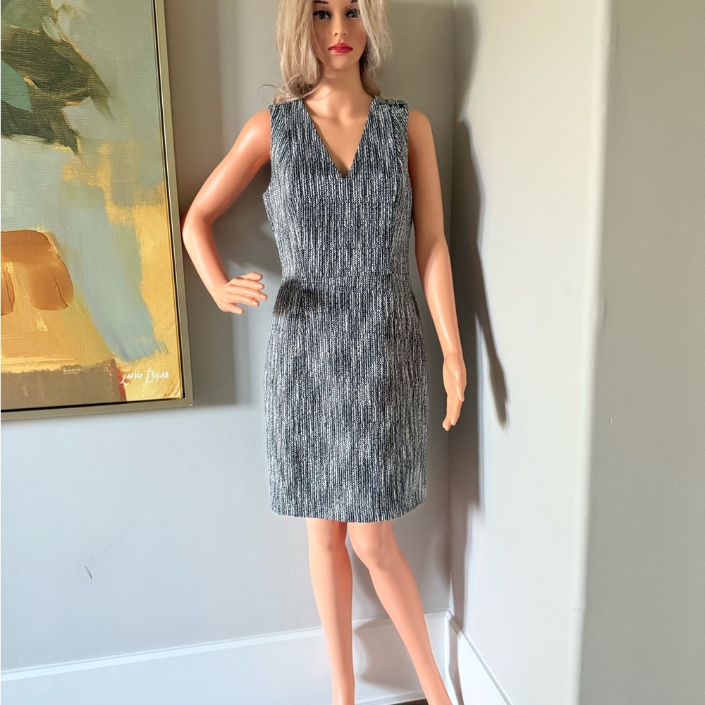 Brand New WHBM Elegant Black and White Sleeveless Dress!